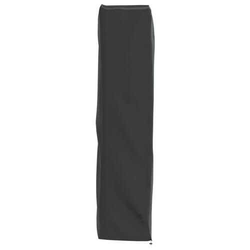 Overtræk til terrassevarmer 58x58x228 cm 420D Oxfordstof sort