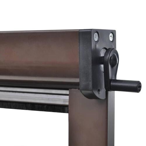 Brunt rullegardin insektnet til vinduer 80 x 170 cm