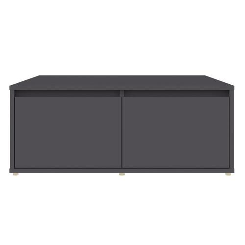 Sofabord 80x80x31 cm spånplade grå