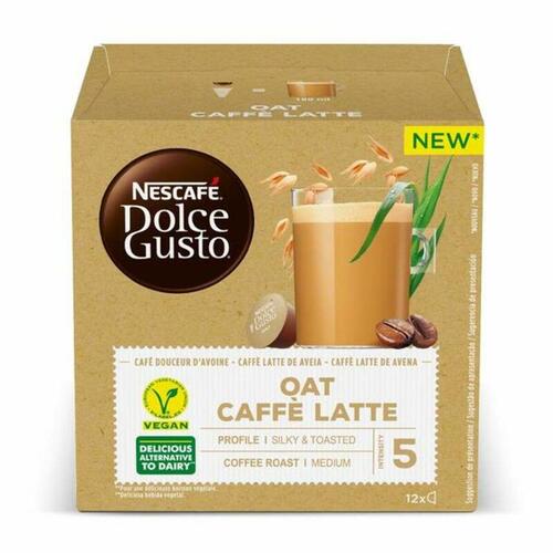 Kaffekapsler Dolce Gusto Kaffe latte Havregryn (12 uds)