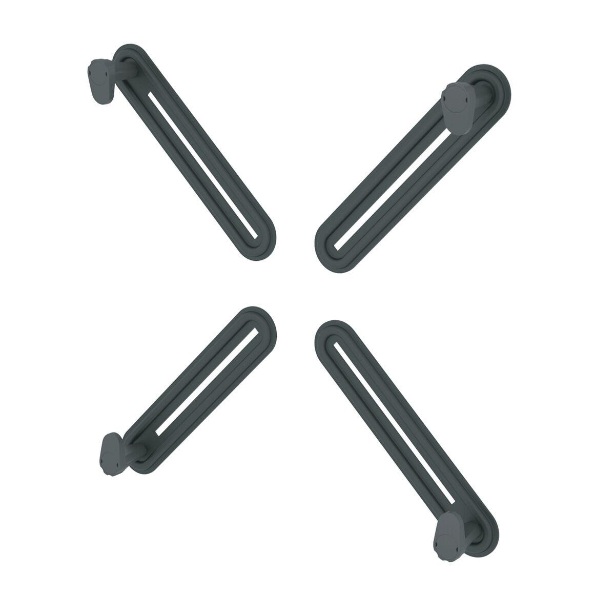 Neomounts FPMA-VESANON - Komponenter til montering (VESA adapter) - for LCD display - sort - skærmstørrelse: 10-27