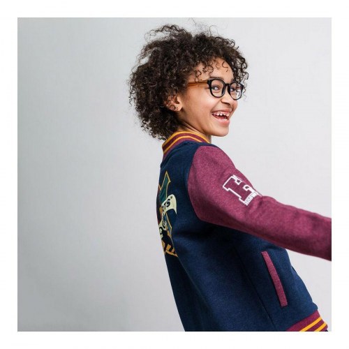 Jakke Børns Harry Potter Mørkeblå - 8 år
