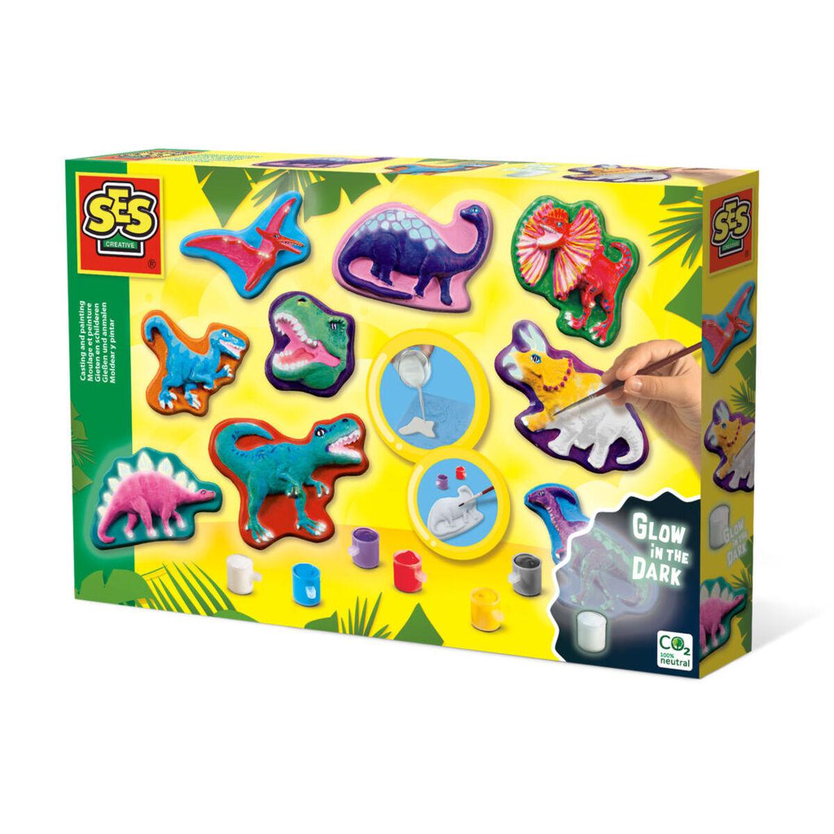 Modellermasse Ses Creative Formstøbning Dinosaurer