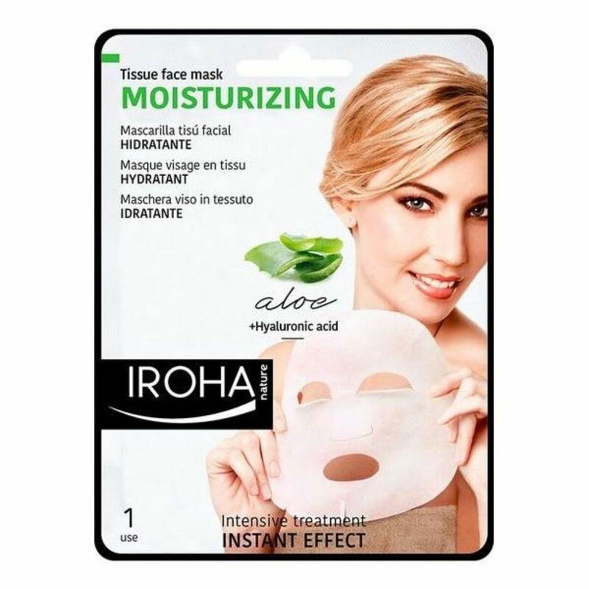 Ansigtsmaske fugtgivende Iroha Moisturizing (1 stk)