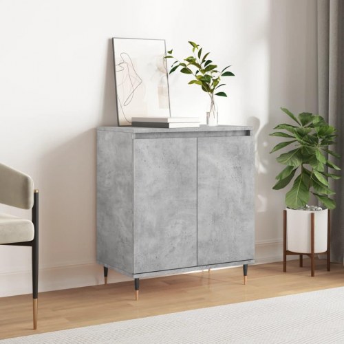 Skænk 60×35×70 cm i konstrueret træ - betongrå