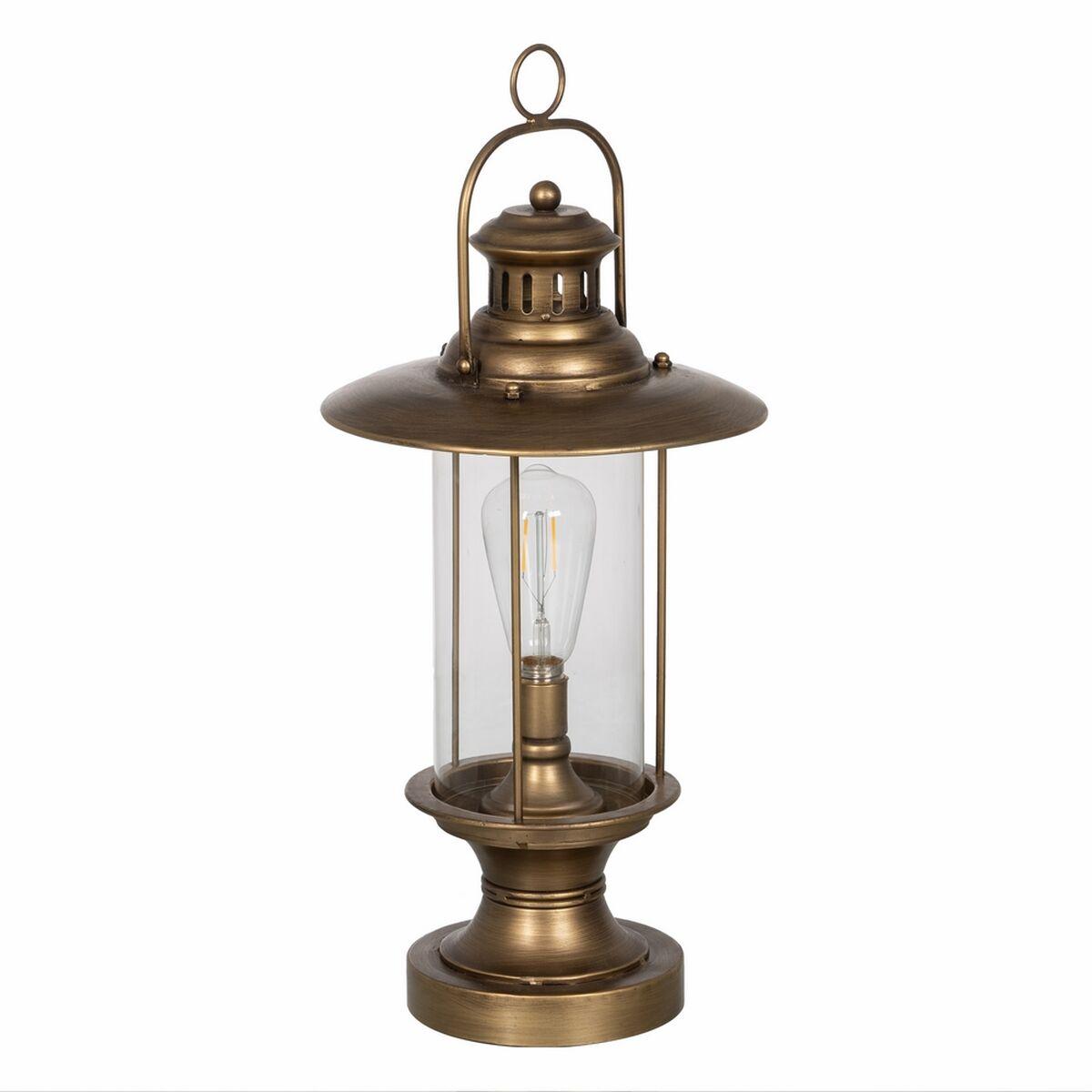 Bordlampe Gylden Krystal Jern 40 W 27 x 27 x 48 cm