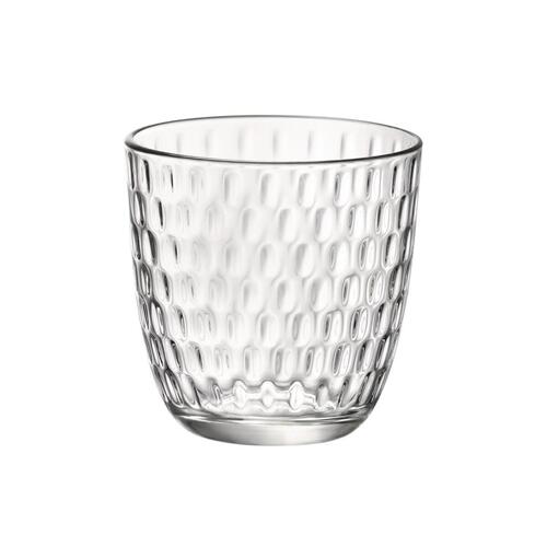 Glassæt Bormioli Rocco Slot Gennemsigtig 6 enheder Med relief Glas 290 ml
