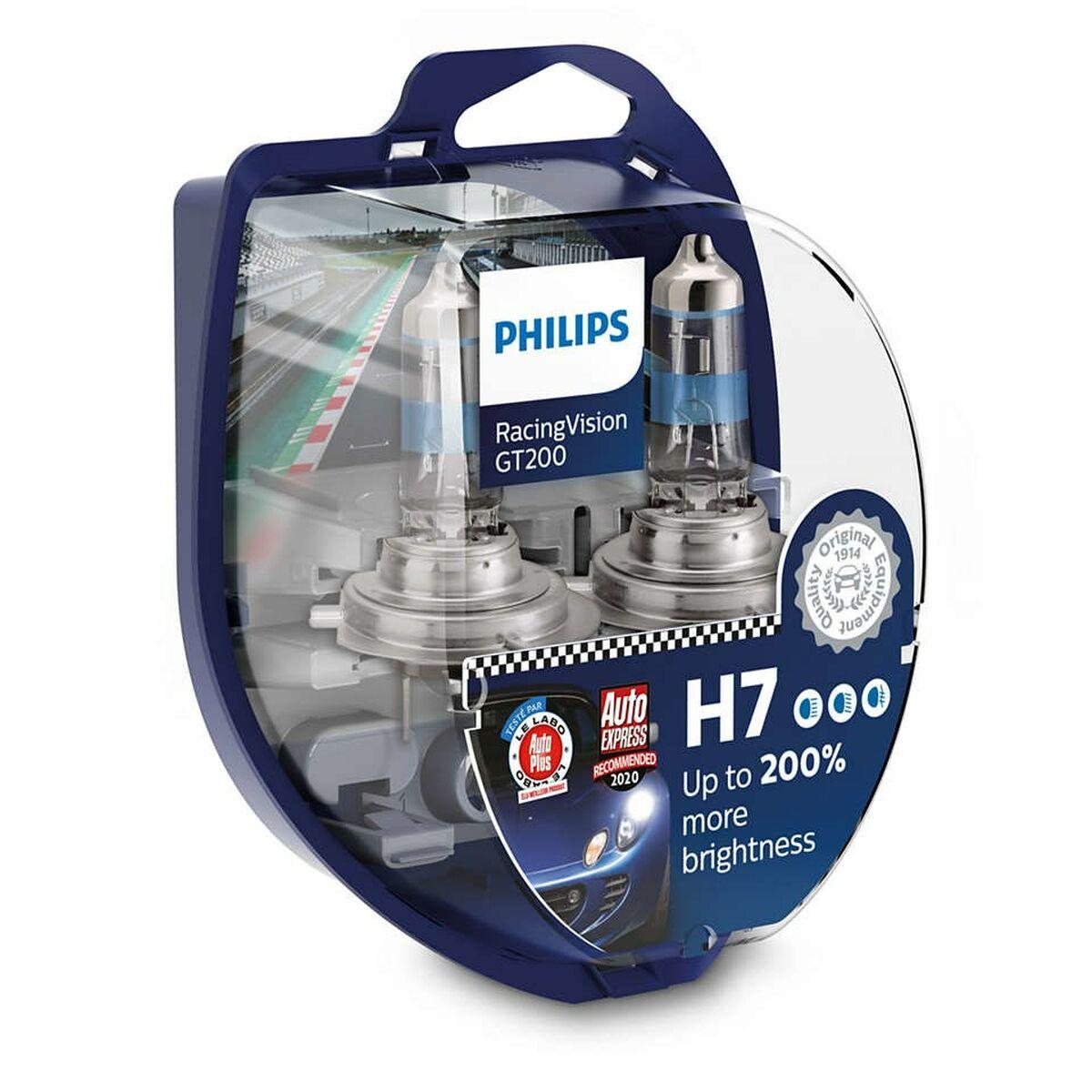 Pære Til Køretøj Philips 00577928 55 W Px26d 3500 K Halogen Pære Halogen H7 12 V 2 Enheder
