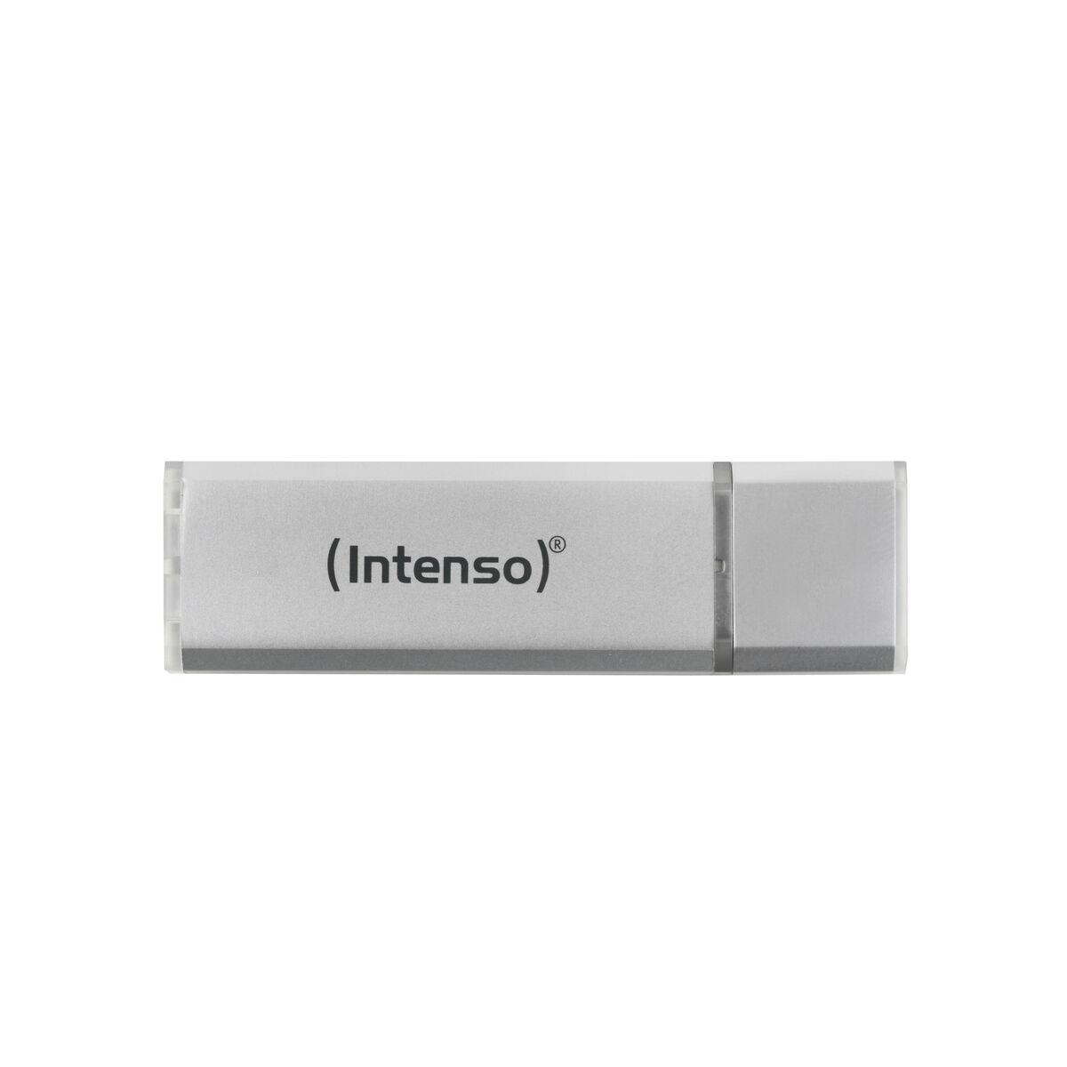 USB-flashdrev INTENSO Alu Line 16 GB - sølv