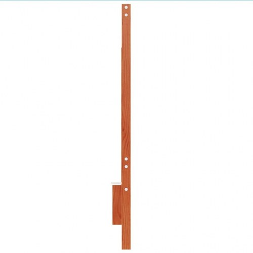 Sengegavl i massivt fyrretræ 135 cm - gyldenbrun