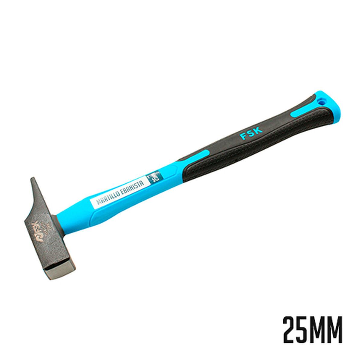 Ferrestock hammer Ø 25 mm - smedet stål med glasfiberhåndtag