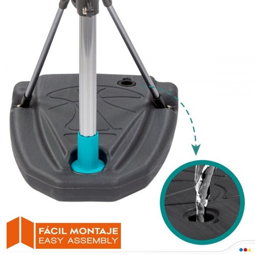 Basketballstander 46,5 × 165 × 40 cm - 2 stk.