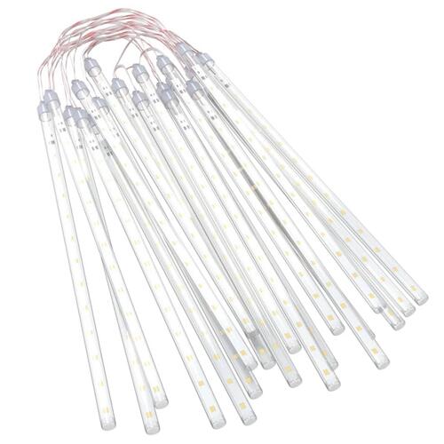 Meteorlys 20 stk. 30 cm 480 LED'er indendørs/udendørs varm hvid