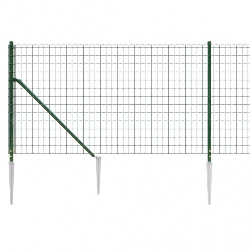Trådhegn med jordspyd 1x25 m grøn