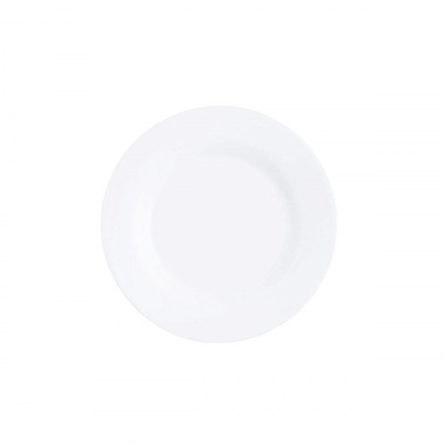 Arcoroc Intensity White middagstallerken, hvid - 6 stk., glas, Ø 20,5 cm