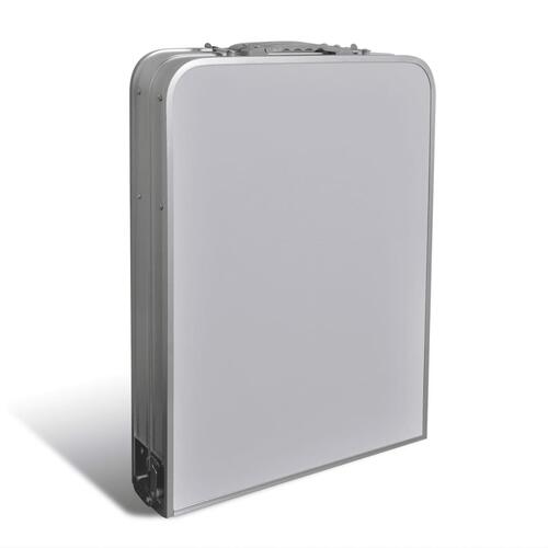 Sammenklappeligt campingbord med aluminiumstel