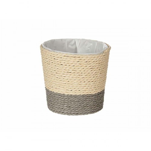 Urtepotte Ibergarden WY21-74 Grå Natur Tov Plastik 11 x 10,5 x 11 cm (24 enheder)