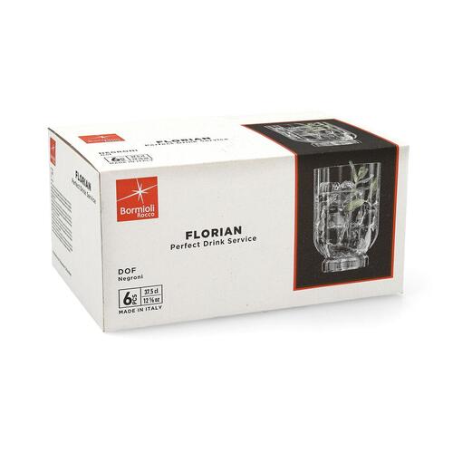 Glassæt Bormioli Rocco Florian Gennemsigtig 6 enheder Glas 375 ml