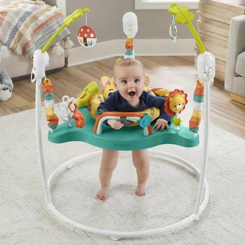 Aktivitetscenter Fisher Price Jumperoo Leopard