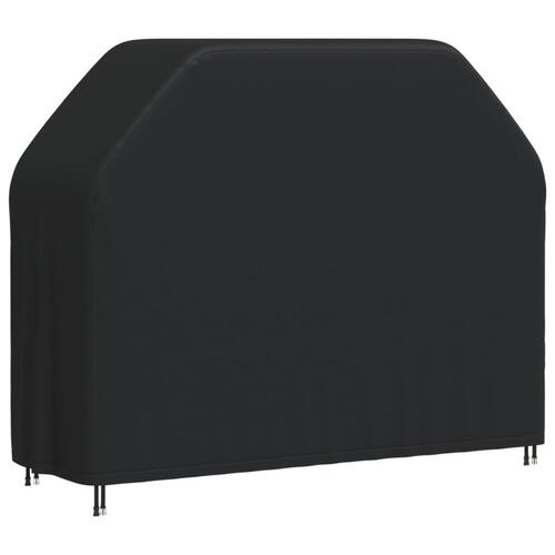 Grillovertræk 162x61x122 cm 420D oxfordstof sort