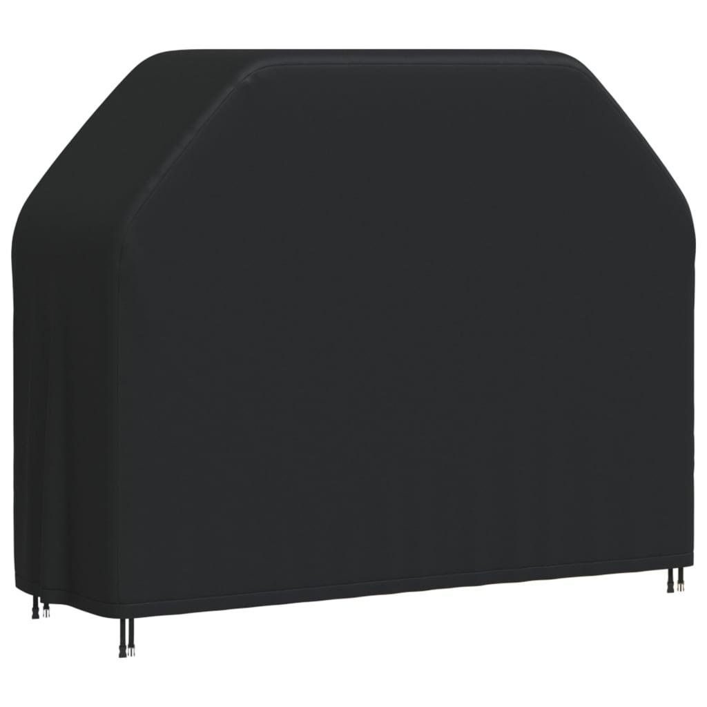 Grillovertræk 162x61x122 cm 420D oxfordstof sort