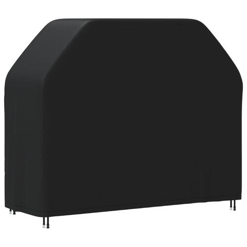 Grillovertræk 162x61x122 cm 420D oxfordstof sort