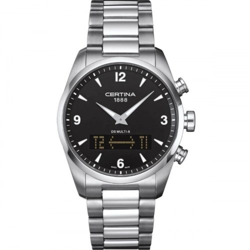 Certina DS MULTI-8 herreur - rustfrit stål, safirglas