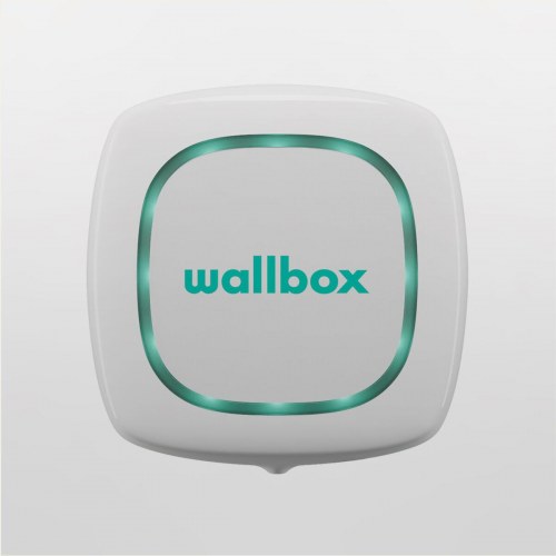 Wallbox opladningsbase PLP1-M-2-4-9-001, Type 2, hvid/sort - 22.000 W vægmonteret