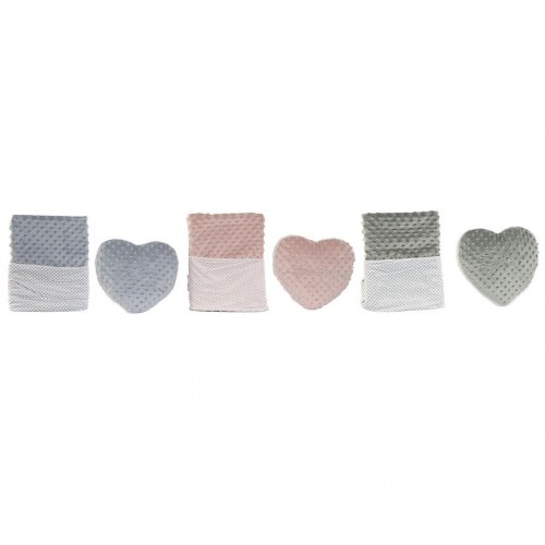 Gavesæt til baby - blå, grøn, pink (3 dele)