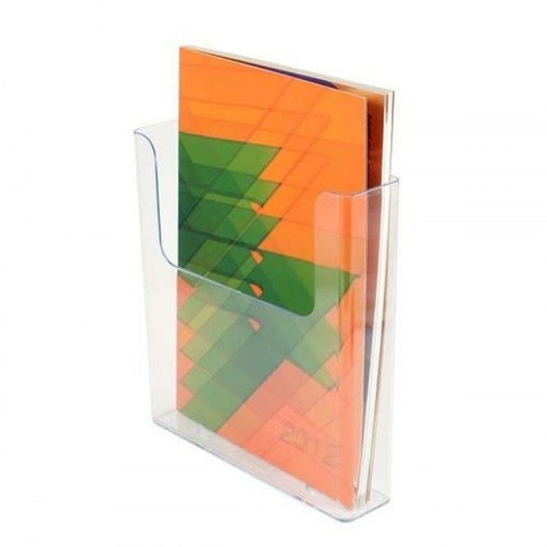 Faibo diskdisplay 24 × 3 × 5 cm - gennemsigtig vægmontering