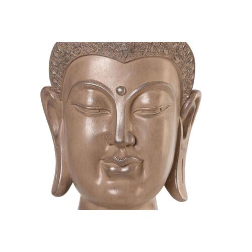 Dekorativ figur 30 x 29 x 58 cm Brun Buddha Orientalsk