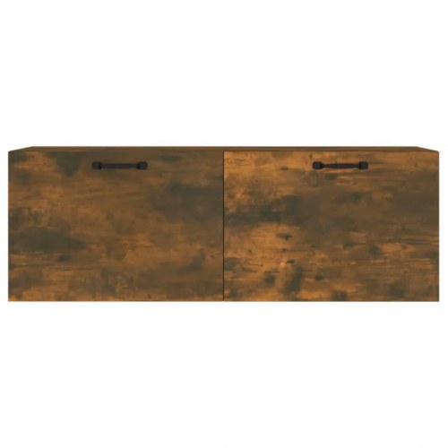 Vægskab 100 x 36,5 x 35 cm - røget egetræ