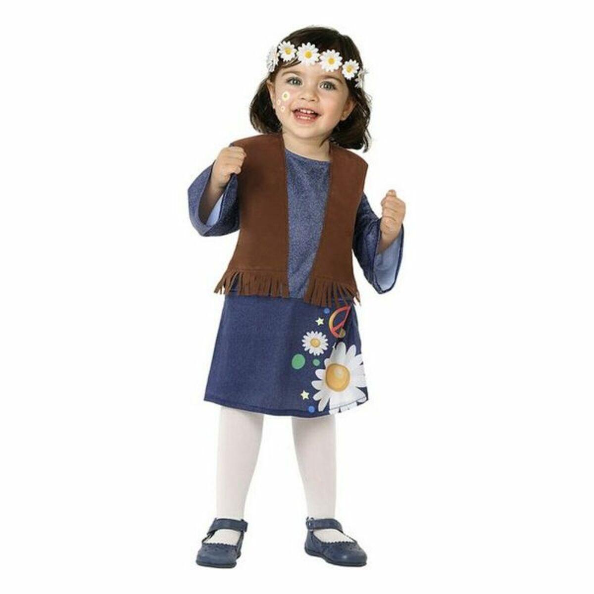 Hippie kostume til baby - Multifarvet, 24 måneder