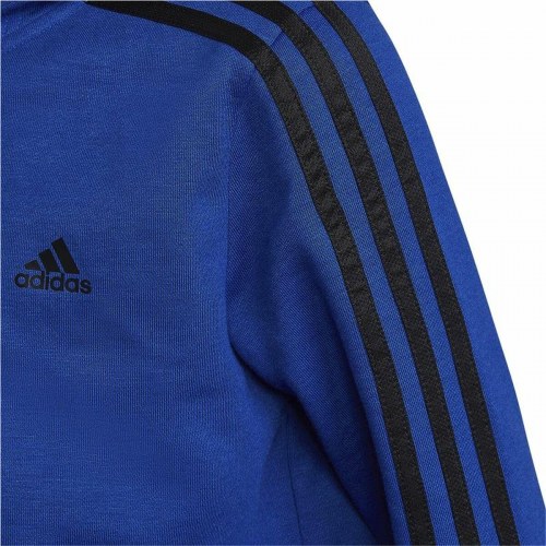 Sportsjakke til børn Adidas Essentials 3 Blå - 7-8 år