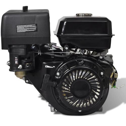 Benzinmotor med elektrisk start 15 hk 11 kW sort