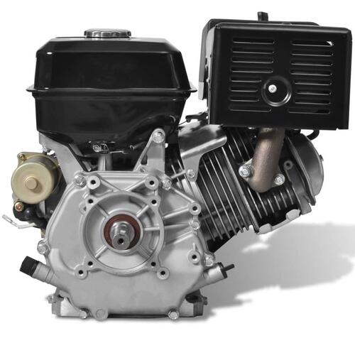 Benzinmotor med elektrisk start 15 hk 11 kW sort
