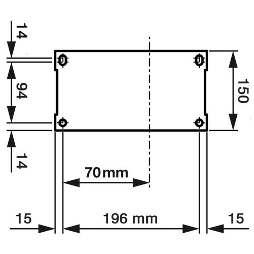 Benzinmotor med elektrisk start 15 hk 11 kW sort