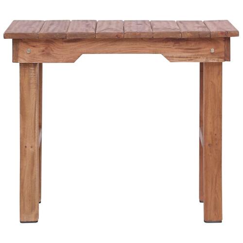 Endebord 70 x 35 x 60 cm massivt mahognitræ