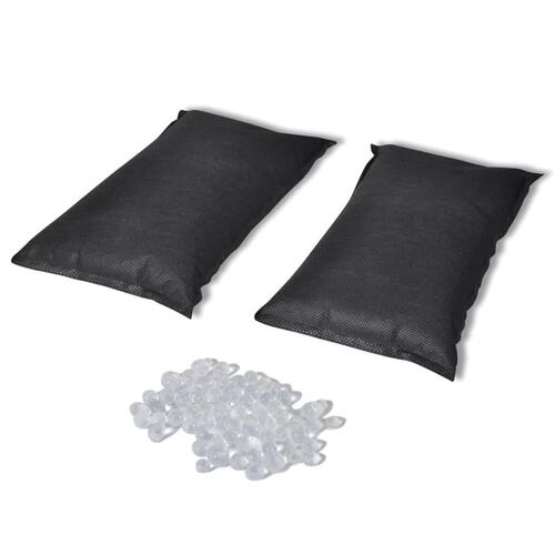Tørremiddelposer 2 stk. silicagel 2 kg