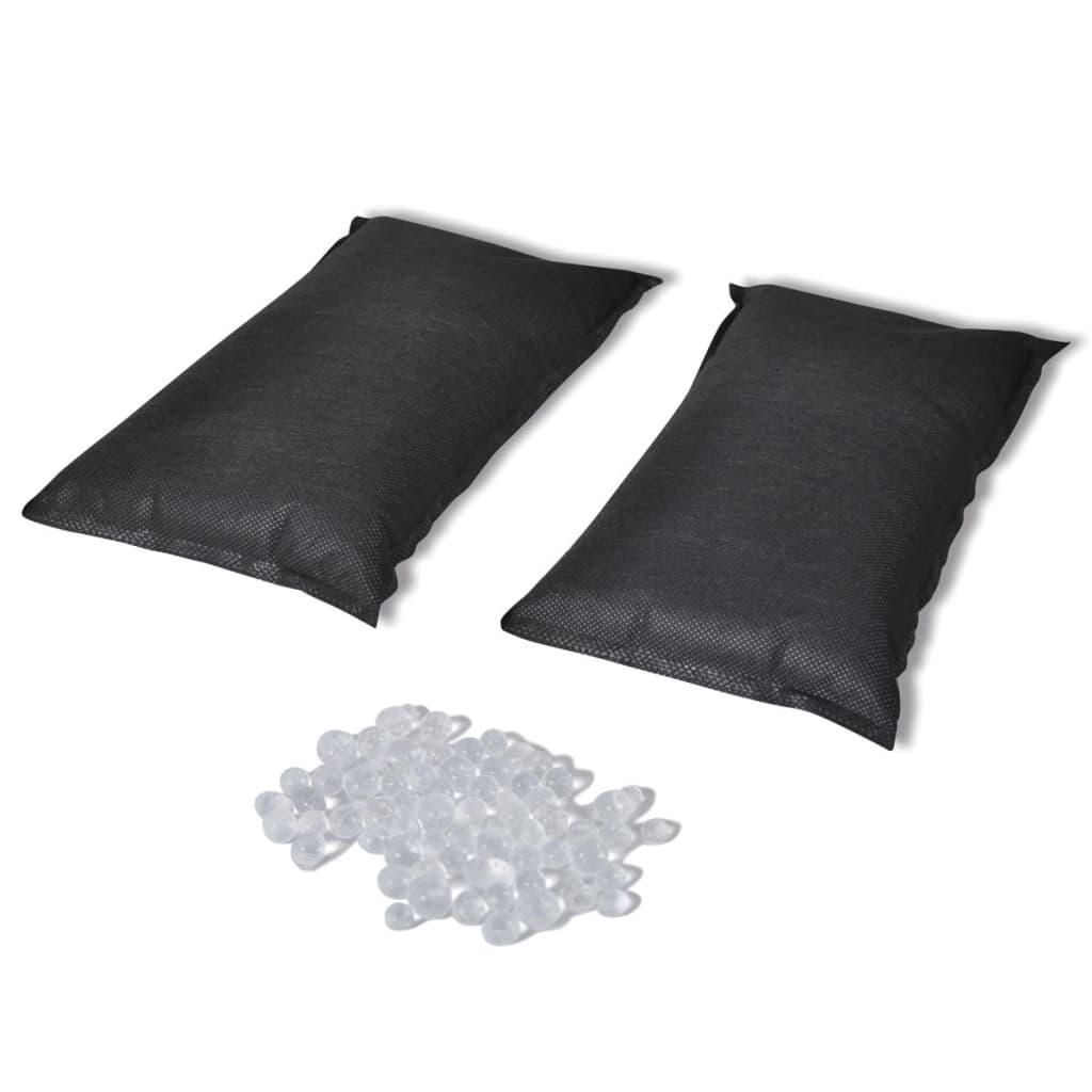 Tørremiddelposer 2 stk. silicagel 2 kg