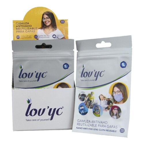 Anti-dug servietter til briller Lovyc 019000911 (1 uds)