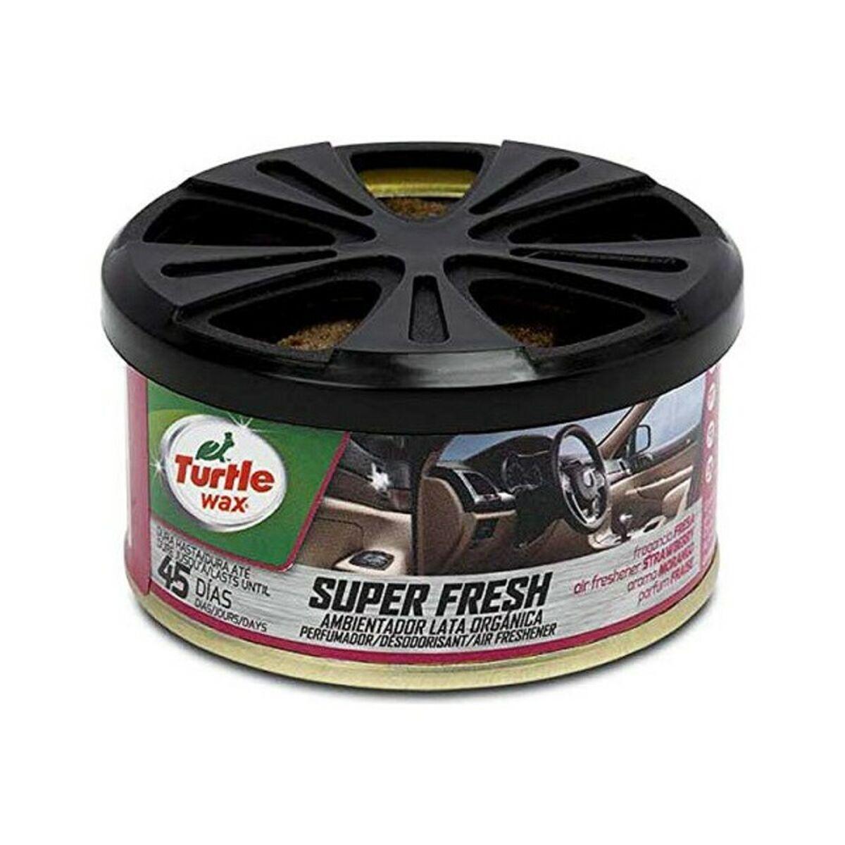 Turtle Wax Super Fresh luftfrisker til bil - dåse, jordbær