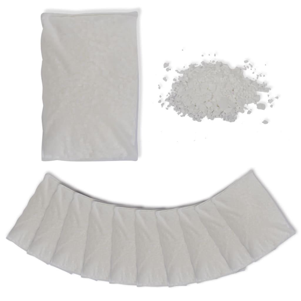 Tørremiddel calciumchlorid genopfyldningsposer 10 stk. 10 kg