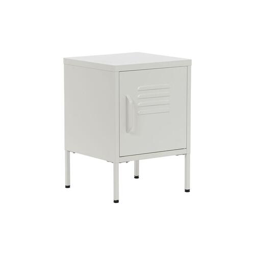 Natbord Home ESPRIT Hvid Metal 35 x 35 x 51 cm