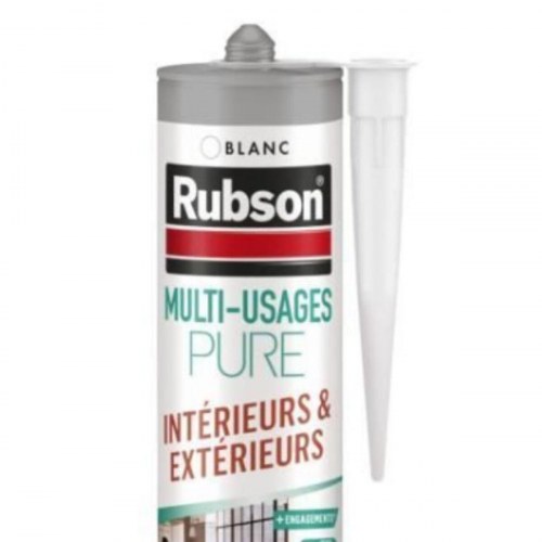 Fugemasse silikone Rubson Pure - hvid 280 ml
