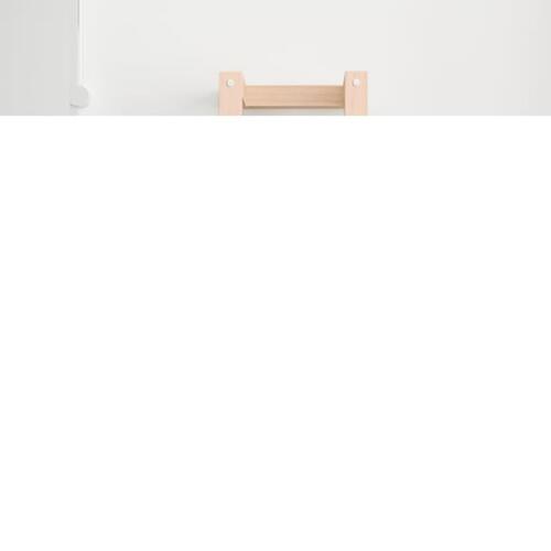 Håndklædeholder 23x18x60 cm massivt fyrretræ