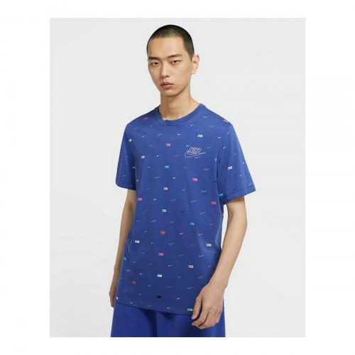 Kortærmet T-shirt til Mænd Nike Sportswear Indigo - L