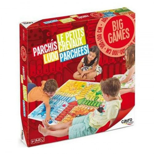 Brætspil Ludo - Cayro Giant 160, 100 × 100 cm