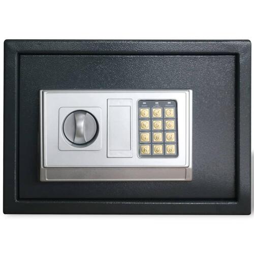 Electronisk digitalt pengeskab med hylde 35 x 25 x 25 cm