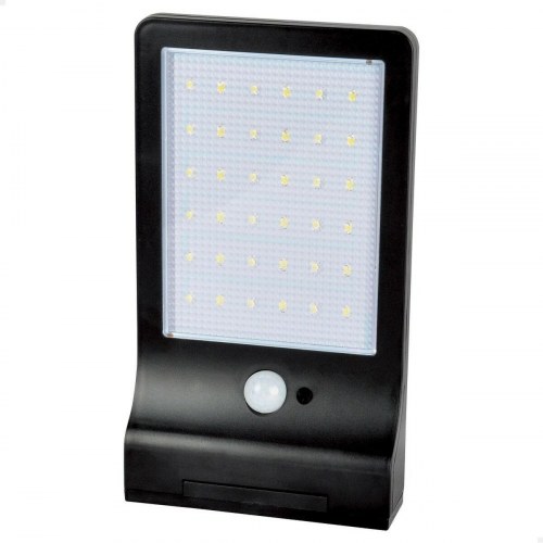 Aktive solcellelampe med bevægelsessensor 11 × 3 × 19 cm - 12 stk.